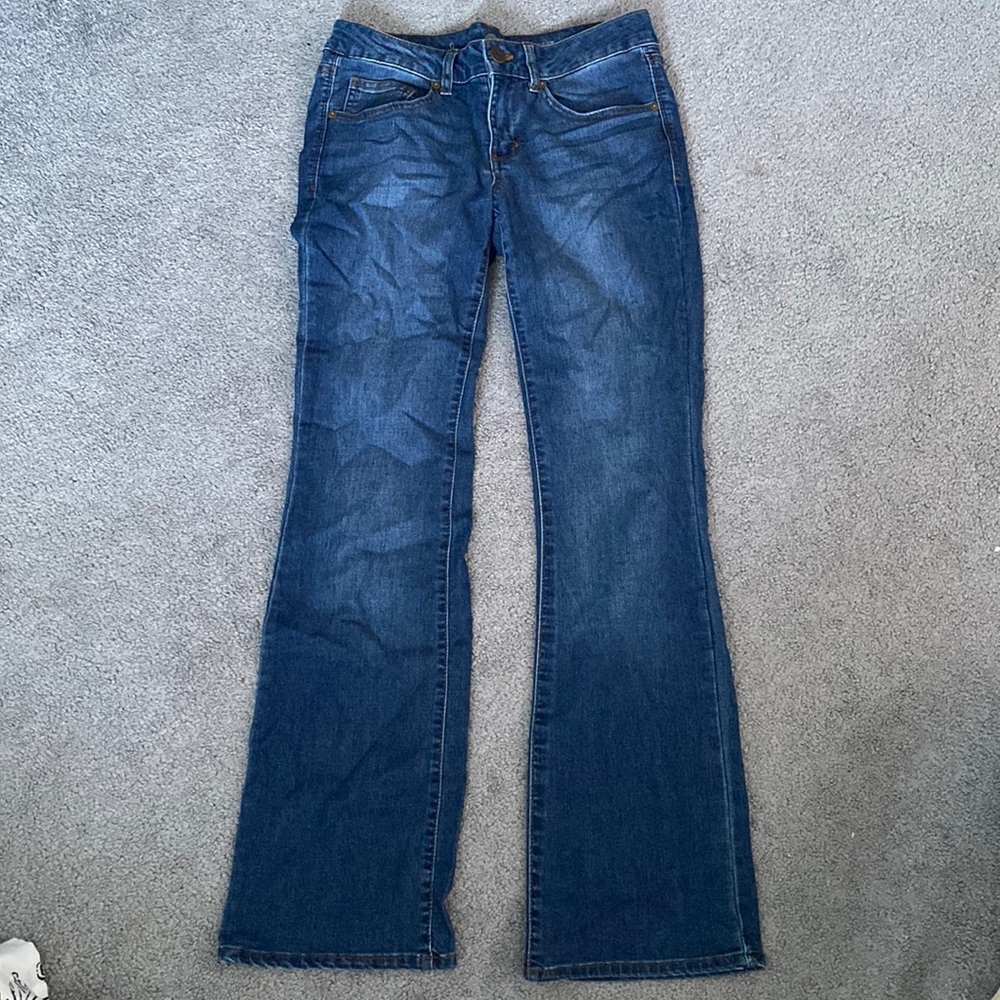 American Heritage Boot Cut Low Rise Blue Jeans